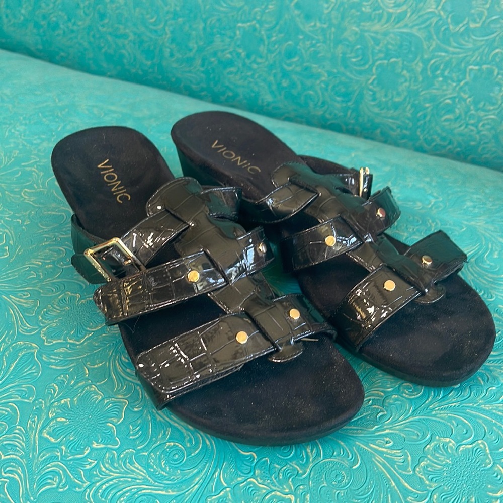 Vionic Black Sandals - image 1